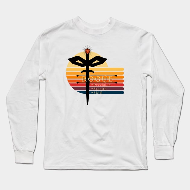 Rogue Sunset Long Sleeve T-Shirt by DTwntyDesigns